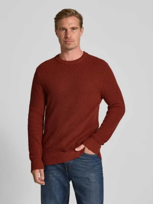 Sweter z dzianiny z okrągłym dekoltem MCNEAL