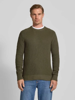 Sweter z dzianiny z okrągłym dekoltem MCNEAL