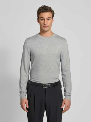 Sweter z dzianiny z okrągłym dekoltem MCNEAL