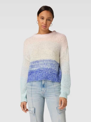 Sweter z dzianiny z okrągłym dekoltem model ‘ALMIRA’ Only