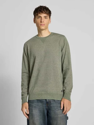 Sweter z dzianiny z okrągłym dekoltem model ‘Bruton’ Blend