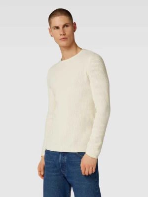 Sweter z dzianiny z okrągłym dekoltem model ‘Carlos’ Jack & Jones Premium