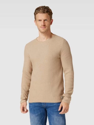 Sweter z dzianiny z okrągłym dekoltem model ‘Carlos’ Jack & Jones Premium