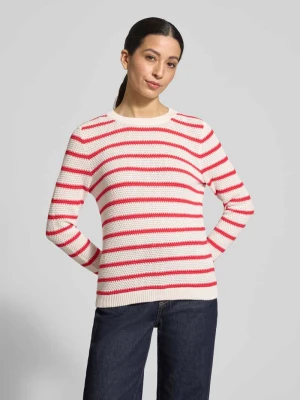 Sweter dzianinowy z okrągłym dekoltem model 'DALO' Vila