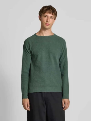 Sweter z dzianiny z okrągłym dekoltem model ‘DANTE’ Blend