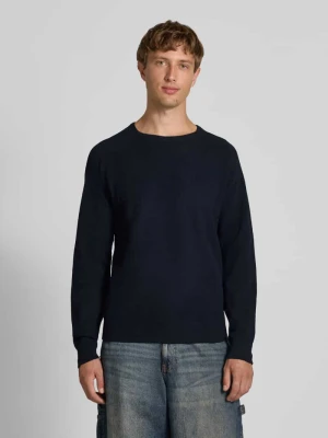 Sweter z dzianiny z okrągłym dekoltem model ‘DANTE’ Blend
