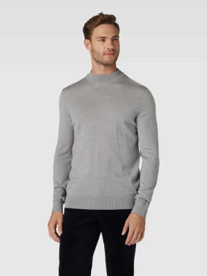 Sweter z dzianiny z okrągłym dekoltem model ‘Davide’ JOOP! Collection