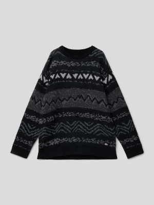 Sweter z dzianiny z okrągłym dekoltem model ‘ELCHO’ Quiksilver