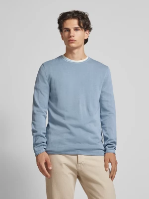 Sweter z dzianiny z okrągłym dekoltem model ‘ELEO’ jack & jones