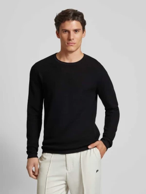 Sweter z dzianiny z okrągłym dekoltem model ‘ERIC’ Only & Sons