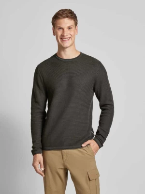 Sweter z dzianiny z okrągłym dekoltem model ‘ERIC’ Only & Sons