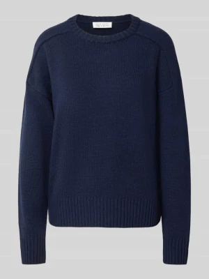 Sweter z dzianiny z okrągłym dekoltem model ‘Ester’ GUIDO MARIA KRETSCHMER WOMAN