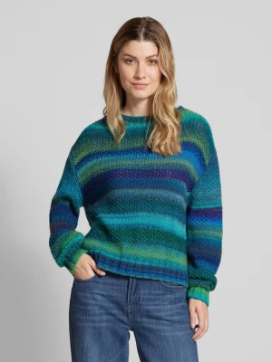 Sweter z dzianiny z okrągłym dekoltem model ‘Fairhaven’ LOLLYS LAUNDRY