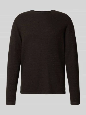 Sweter z dzianiny z okrągłym dekoltem model ‘GEORGE’ jack & jones