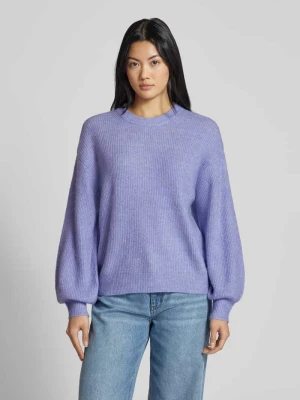 Sweter z dzianiny z okrągłym dekoltem model ‘Gustel’ MSCH Copenhagen