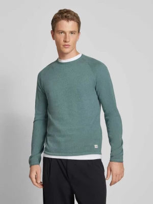 Sweter z dzianiny z okrągłym dekoltem model ‘HILL’ jack & jones