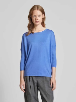 Sweter z dzianiny z okrągłym dekoltem model ‘JONE’ FREE/QUENT