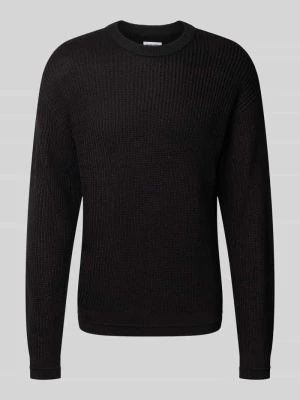 Sweter z dzianiny z okrągłym dekoltem model ‘KAITO’ jack & jones