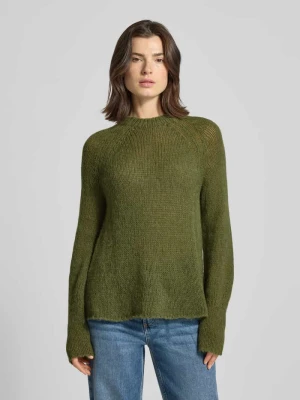 Sweter z dzianiny z okrągłym dekoltem model ‘KARA’ Joop!