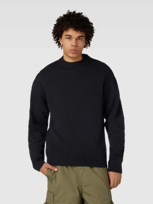 Sweter z dzianiny z okrągłym dekoltem model ‘LAKEWOOD’ jack & jones
