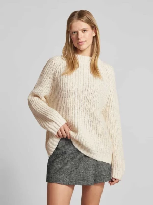 Sweter z dzianiny z okrągłym dekoltem model ‘Leslie’ LeGer by Lena Gercke