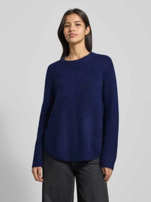 Sweter z dzianiny o kroju relaxed fit z dodatkiem wełny z alpaki model ‘Miabelle Hope’ MSCH Copenhagen