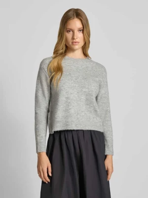 Sweter z dzianiny z okrągłym dekoltem model ‘PLAMEDI’ SUNCOO PARIS