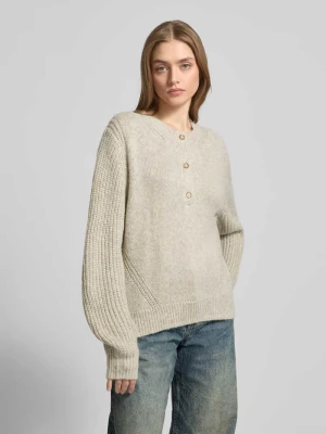 Sweter z dzianiny z okrągłym dekoltem Pepe Jeans