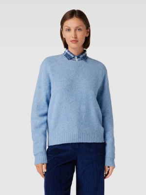 Sweter z dzianiny z okrągłym dekoltem Polo Ralph Lauren