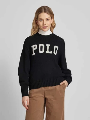 Sweter z dzianiny z okrągłym dekoltem Polo Ralph Lauren