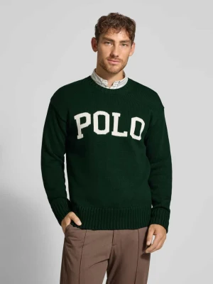 Sweter z dzianiny z okrągłym dekoltem Polo Ralph Lauren