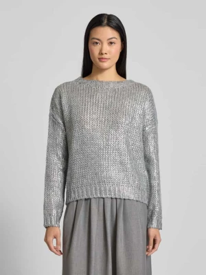 Sweter z dzianiny z okrągłym dekoltem Rich & Royal
