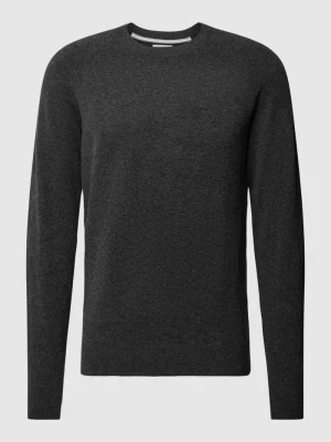 Sweter z dzianiny z okrągłym dekoltem s.Oliver RED LABEL