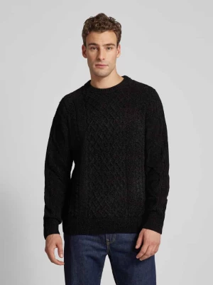 Sweter z dzianiny z okrągłym dekoltem Scotch & Soda