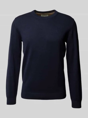 Sweter z dzianiny z okrągłym dekoltem Tom Tailor