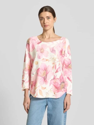 Sweter z dzianiny z okrągłym dekoltem ZABAIONE