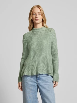 Sweter z dzianiny z półgolfem model ‘JADE’ Only