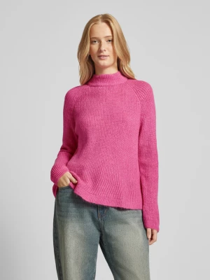 Sweter z dzianiny z półgolfem model ‘JADE’ Only