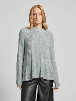 Sweter z dzianiny z półgolfem model ‘JADE’ Only