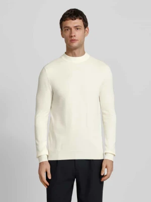 Sweter z dzianiny z prążkowanymi wykończeniami Antony Morato