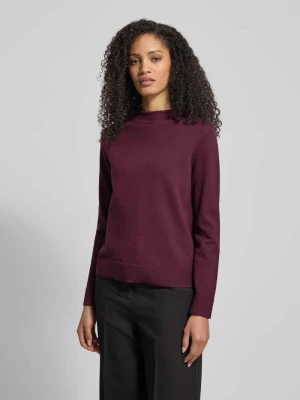 Sweter z dzianiny z prążkowanymi wykończeniami Betty Barclay