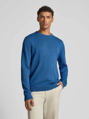 Sweter z dzianiny z prążkowanymi wykończeniami Christian Berg Men