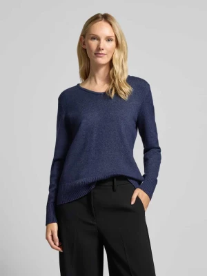 Sweter z dzianiny z prążkowanymi wykończeniami Christian Berg Woman
