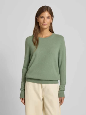 Sweter z dzianiny z prążkowanymi wykończeniami Christian Berg Woman