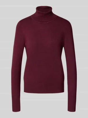 Sweter z dzianiny z prążkowanymi wykończeniami Christian Berg Woman