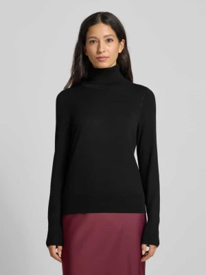 Sweter z dzianiny z prążkowanymi wykończeniami Christian Berg Woman