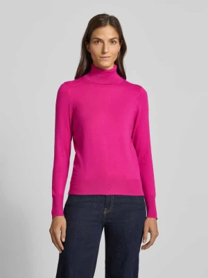 Sweter z dzianiny z prążkowanymi wykończeniami Christian Berg Woman