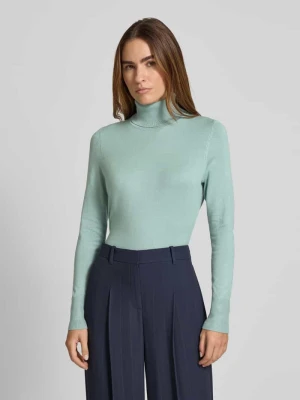 Sweter z dzianiny z prążkowanymi wykończeniami Christian Berg Woman