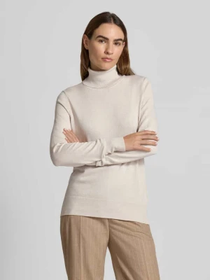 Sweter z dzianiny z prążkowanymi wykończeniami Christian Berg Woman