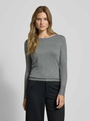 Sweter z dzianiny z prążkowanymi wykończeniami Christian Berg Woman